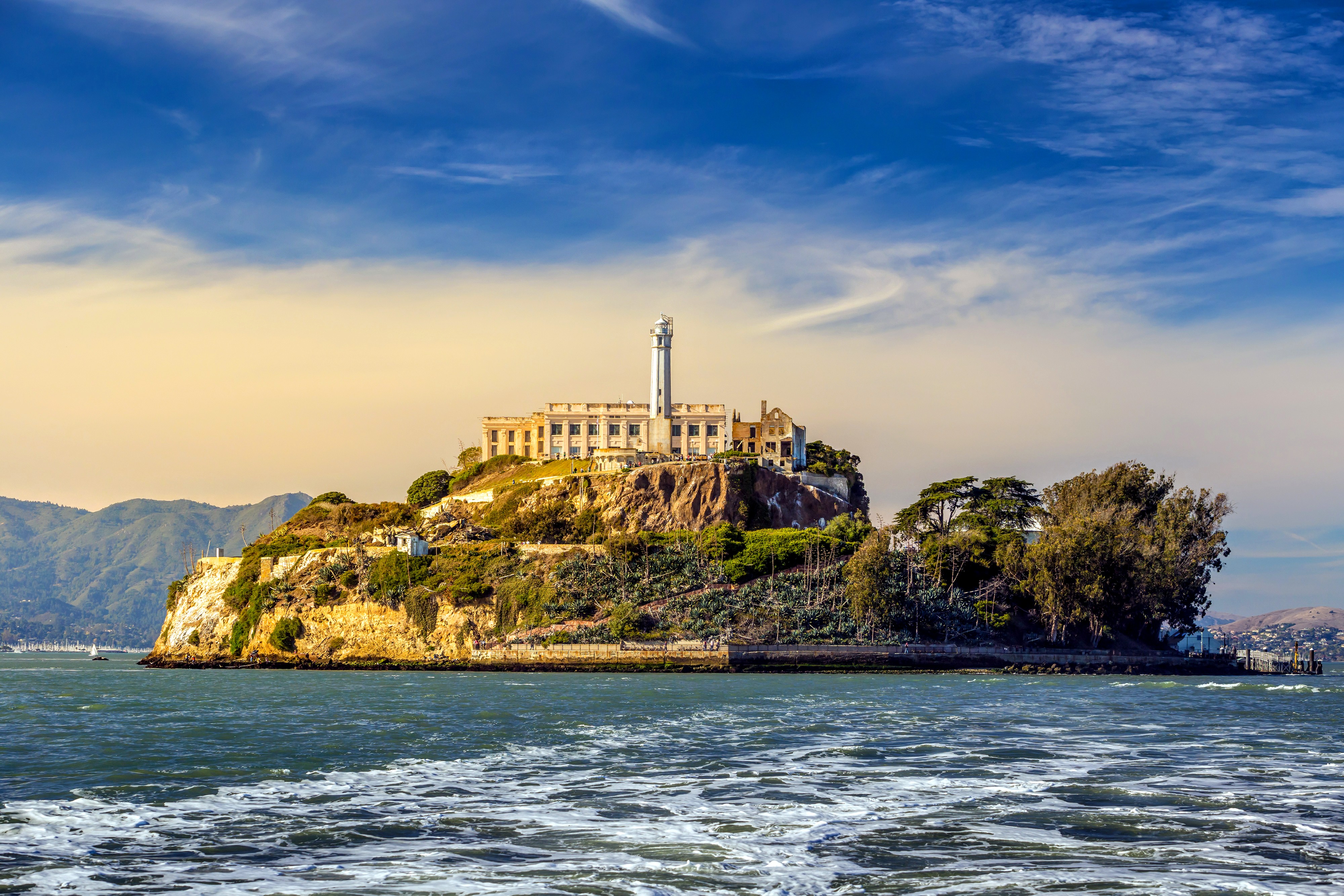 Alcatraz Prison off Fisherman's Wharf