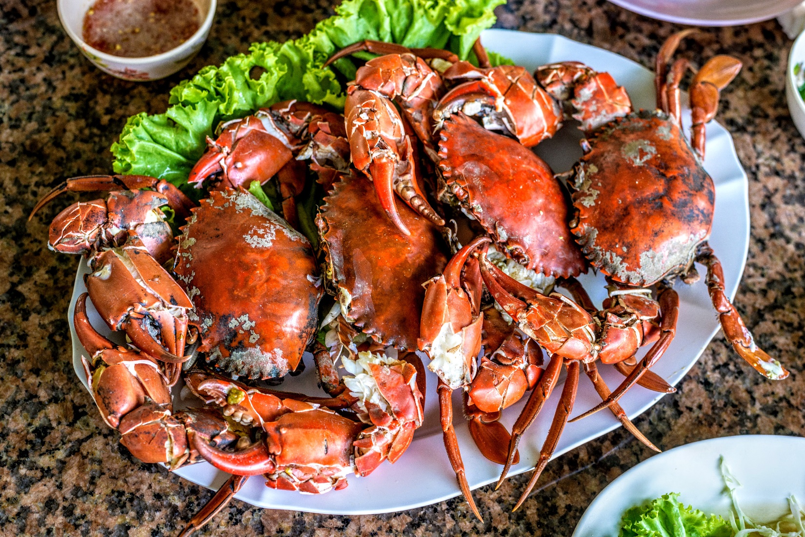 Plate of Crabs