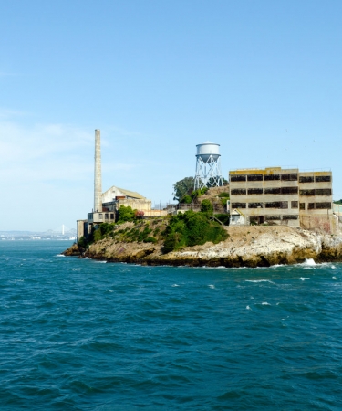 View of Alcatraz Island - a historic San Francisco attractions