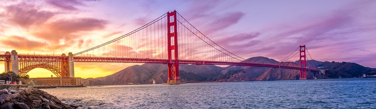 Golden Gate Bridge atsunset