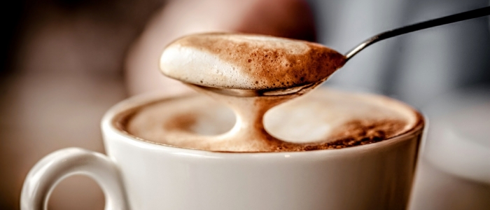 Cup of capuccino