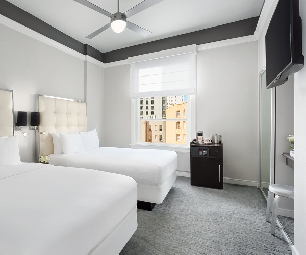 Petite Double Guest Room at Hotel Union Square - A San Francisco Hotel