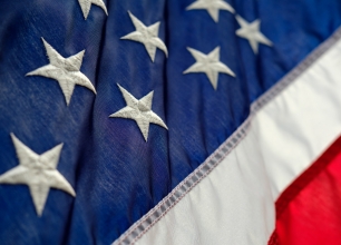 Detail of U.S. Flag